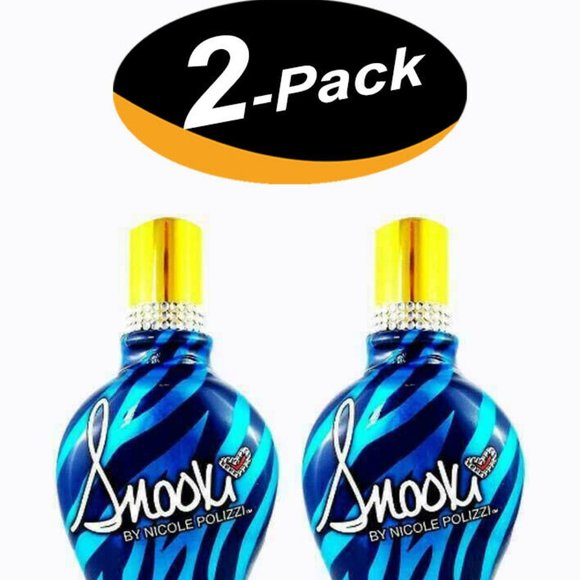 Supre SNOOKI Skinny Ultra Dark BLACK Bronzer Tanning Lotion 12 Oz. (2 Pack) -New - Picture 1 of 3